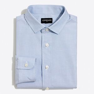 J Crew Boys' long-sleeve flex Thompson shirt in end-on-end, Item J5100
